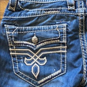 Men’s rock revival jeans